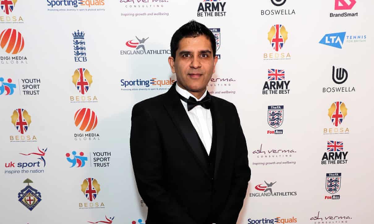 Arun Kang, the chief executive of Sporting Equals, says: ‘The underlying issue here is systemic racism and bias towards BAME communities.’ Photograph: David M Benett/Getty Images Arun Kang, the chief executive of Sporting Equals, says: ‘The underlying issue here is systemic racism and bias towards BAME communities.’ Photograph: David M Benett/Getty Images