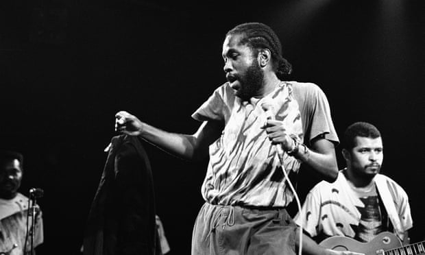 Calypso singer David Rudder performs at the Melkweg in Amsterdam, Netherlands on 28 July 1988. Photograph: Frans Schellekens/Redferns Calypso singer David Rudder performs at the Melkweg in Amsterdam, Netherlands on 28 July 1988. Photograph: Frans Schellekens/Redferns