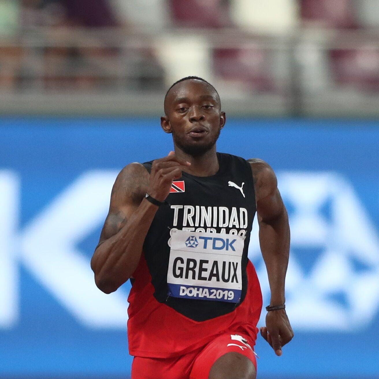 KEEN TO INFLUENCE: Trinidad and Tobago sprinter Kyle Greaux.  Getty Images for World Athletics KEEN TO INFLUENCE: Trinidad and Tobago sprinter Kyle Greaux.  Getty Images for World Athletics