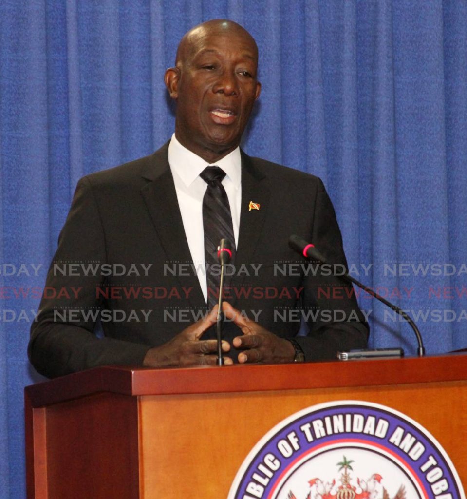 Prime Minister Dr Keith Rowley - Prime Minister Dr Keith Rowley -