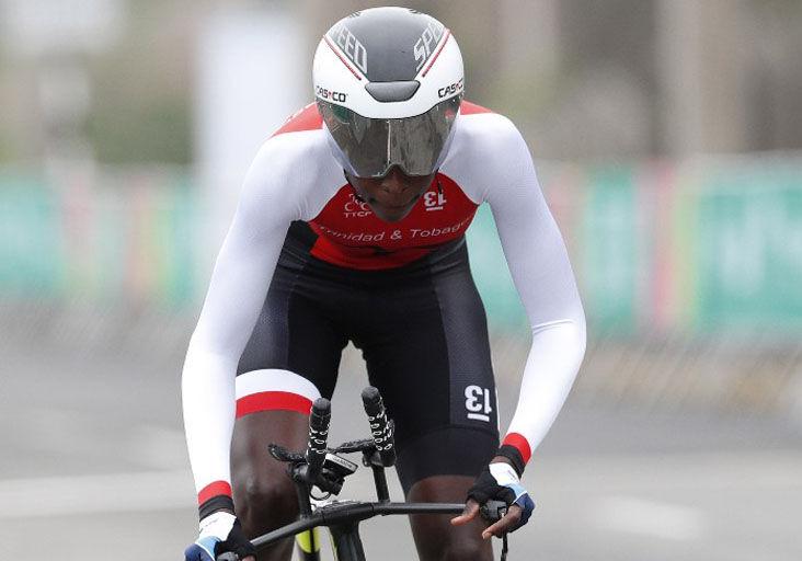 ALREADY QUALIFIED FOR OLYMPICS: Road cyclist Teniel Campbell. —Photo: AP ALREADY QUALIFIED FOR OLYMPICS: Road cyclist Teniel Campbell. —Photo: AP
