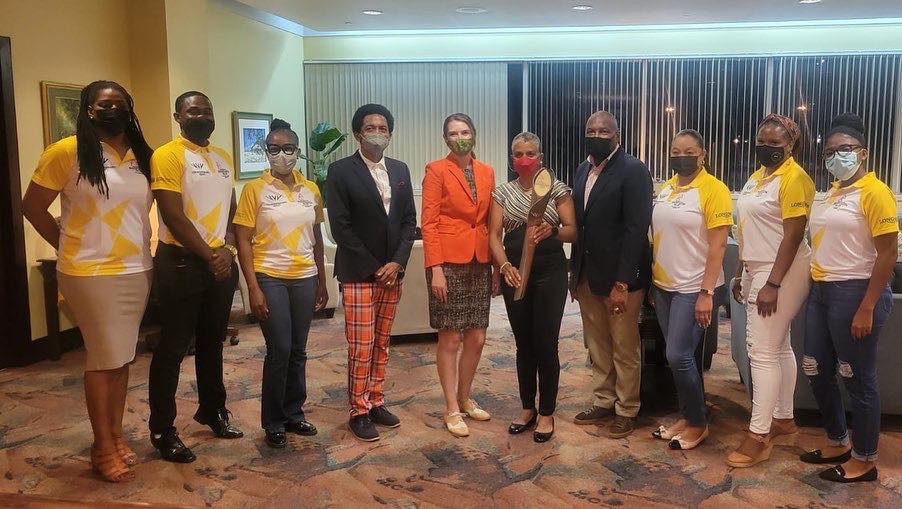 The Queen's Baton has arrived in T&T as part of the 16th official Queen's Baton Relay. (Photo credit - Team TTO) The Queen's Baton has arrived in T&T as part of the 16th official Queen's Baton Relay. (Photo credit - Team TTO)