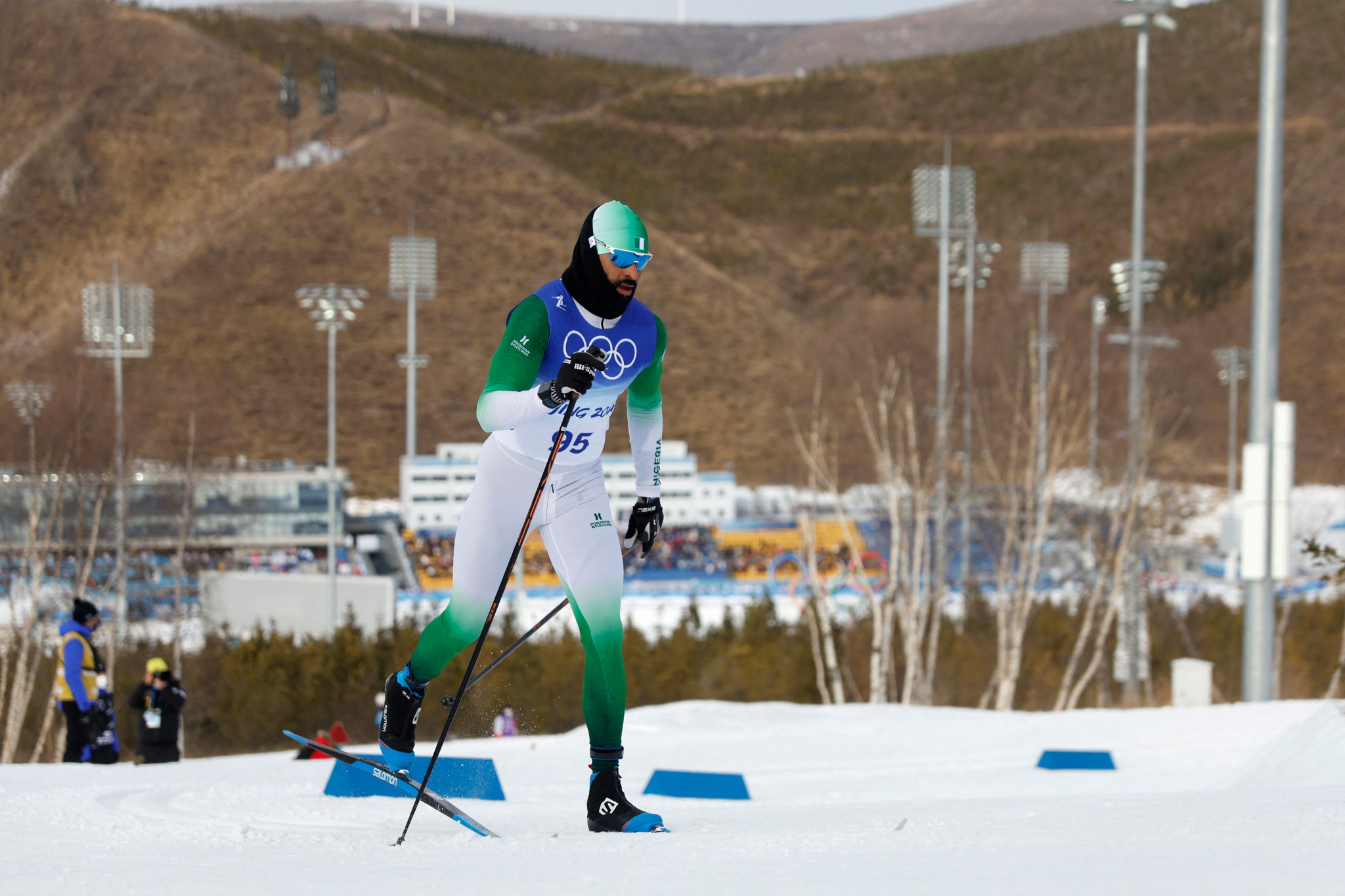 Nigerian cross-country skier Samuel Ikpefan is among six African athletes competing at Beijing 2022, which is the half who were at Pyeongchang 2018 ©Getty Images Nigerian cross-country skier Samuel Ikpefan is among six African athletes competing at Beijing 2022, which is the half who were at Pyeongchang 2018 ©Getty Images