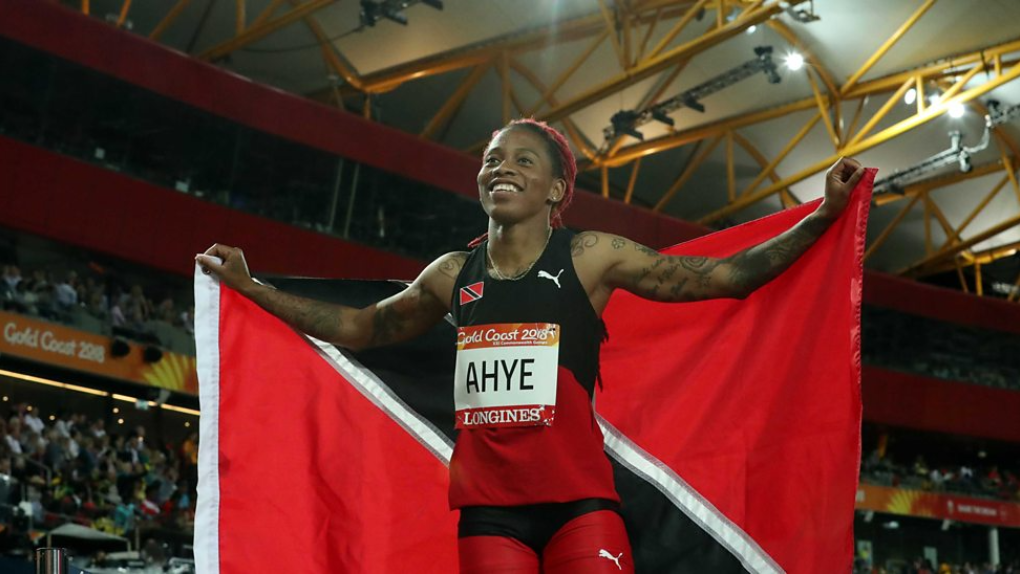 Michelle-Lee Ahye won a bronze medal in the women's 100m at the Pan American Games on Tuesday night in Santiago, Chile. (Photo credit - Team TTO) (Image obtained at tt.loopnews.com) Michelle-Lee Ahye won a bronze medal in the women's 100m at the Pan American Games on Tuesday night in Santiago, Chile. (Photo credit - Team TTO) (Image obtained at tt.loopnews.com)