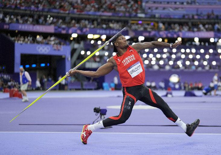 SET TO UNLEASH: T&T’s Keshorn Walcott competes during the men’s javelin throw final at the 2024 Summer Olympics, in Saint-Denis, France, earlier this month. —Photo: AP (Image obtained at trinidadexpress.com) SET TO UNLEASH: T&T’s Keshorn Walcott competes during the men’s javelin throw final at the 2024 Summer Olympics, in Saint-Denis, France, earlier this month. —Photo: AP (Image obtained at trinidadexpress.com)