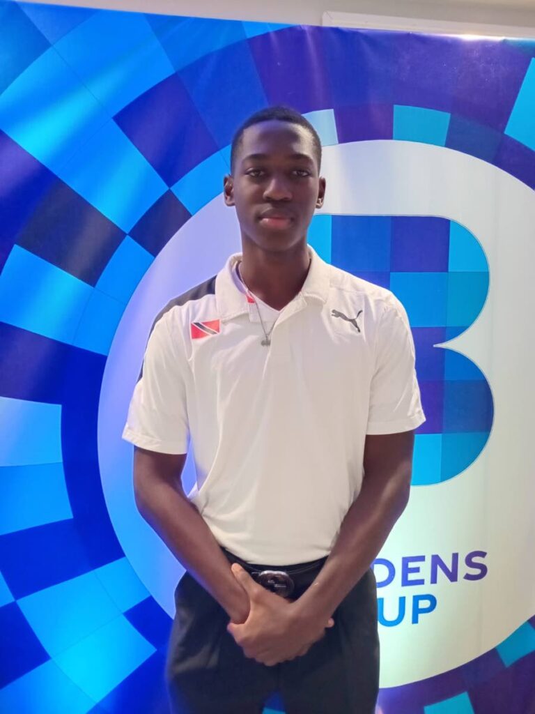 TT Carifta athlete Tyrique Vincent. He will be competing in the boys' under-20 decathlon and 110-metre hurdles events at Carifta 2025 from April 19-21. - Photos by Jelani Beckles. (Image obtained at newsday.co.tt)