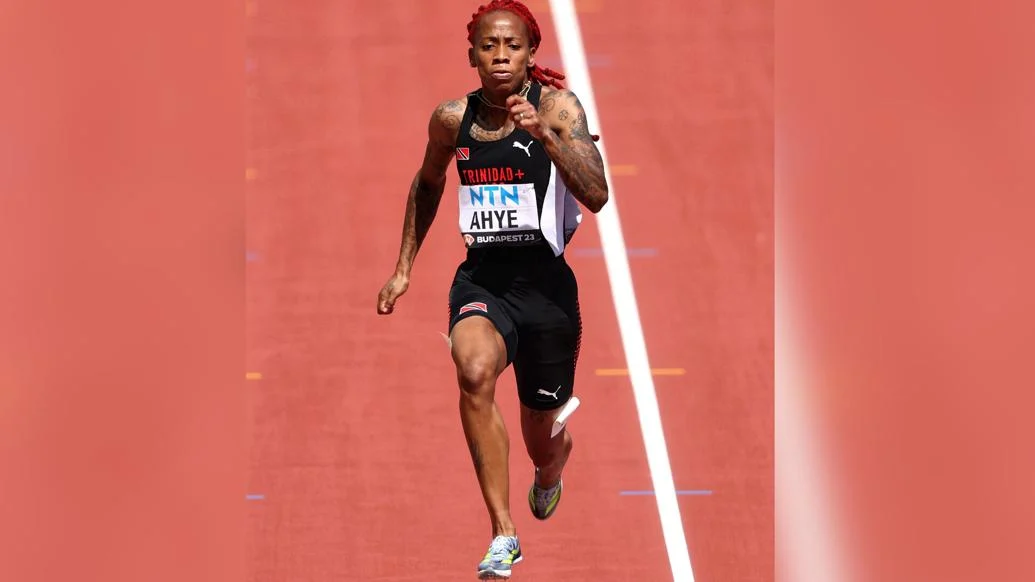 T&T SPRINT STAR: Michelle-Lee Ahye - Christian Petersen (Image obtained at trinidadexpress.com)