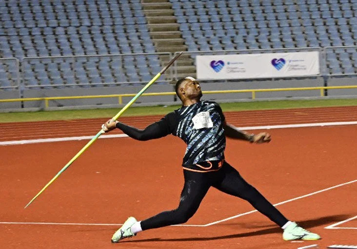 2012 OLYMPIC CHAMPION: Keshorn Walcott (Image obtained at trinidadexpress.com)