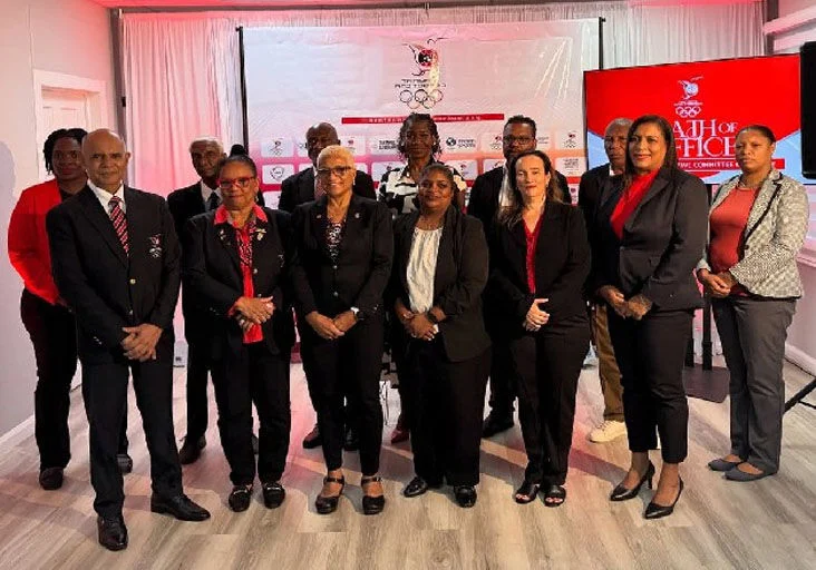 IT’S OFFICIAL: The Trinidad and Tobago Olympic Committee’s (TTOC) newly-elected Executive (2025–2028 Term) following yesterday’s formal installation ceremony at Olympic House. According to the TTOC, the ceremony marked a renewed commitment to strengthening sport governance, athlete development, and Olympic values across T&T.  — Photo courtesy TTOC (Image obtained at trinidadexpress.com) IT’S OFFICIAL: The Trinidad and Tobago Olympic Committee’s (TTOC) newly-elected Executive (2025–2028 Term) following yesterday’s formal installation ceremony at Olympic House. According to the TTOC, the ceremony marked a renewed commitment to strengthening sport governance, athlete development, and Olympic values across T&T.  — Photo courtesy TTOC (Image obtained at trinidadexpress.com)