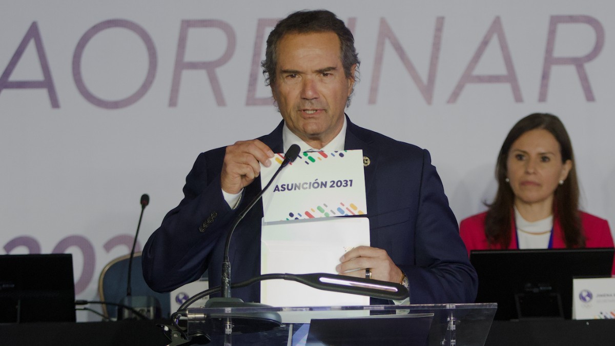 Asunción 2031, the coronation of a continental dream. PANAM SPORTS (Image obtained at insidethegames.biz)